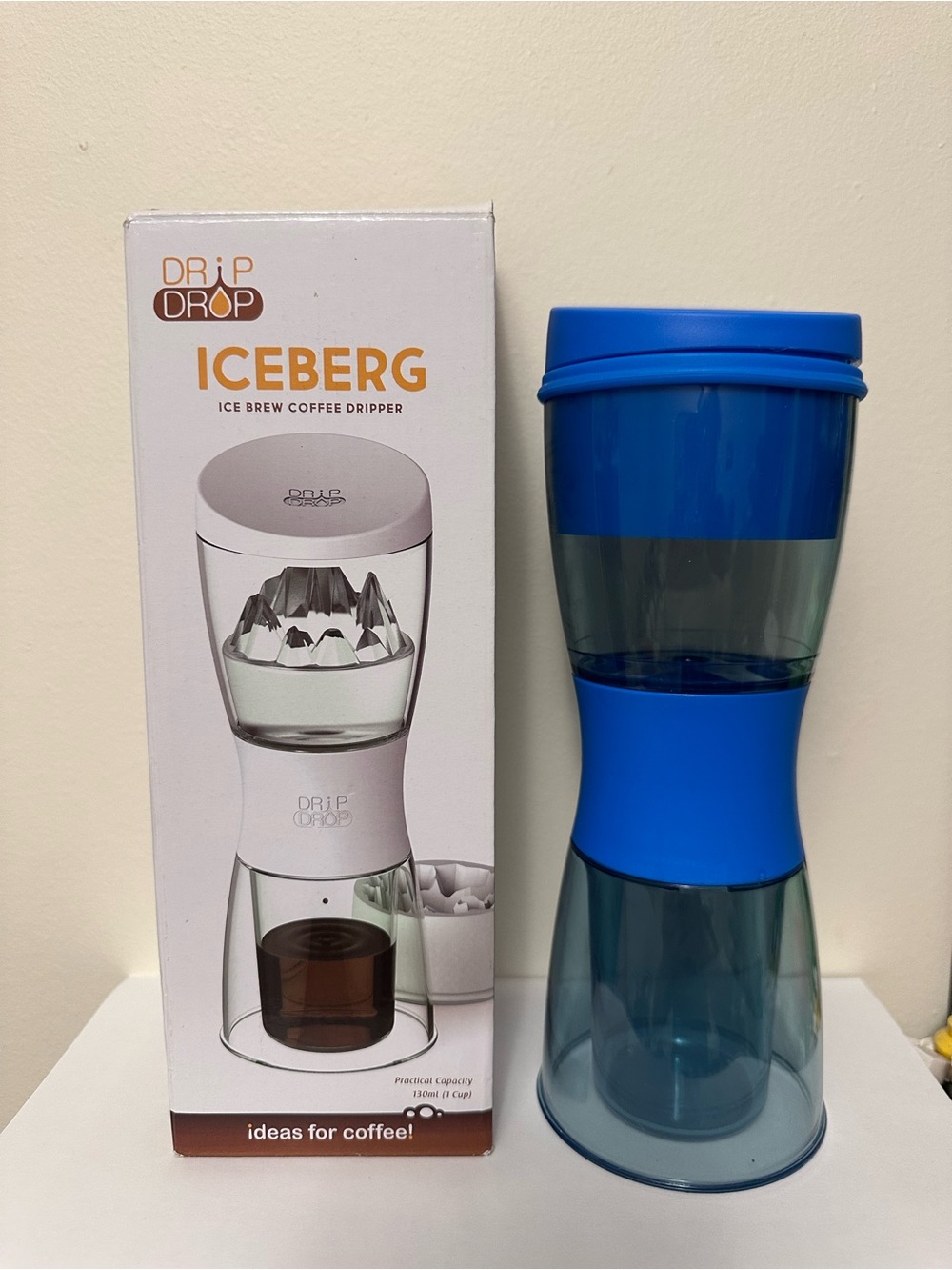 DripDrop Iceberg Ice Brew Coffee Dripper – Brand New